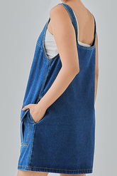 Kim Denim Pinafore Dress